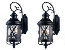  5120-2 ROB - Chandler Set of Two, 21-in. Outdoor 2-Light Armed Wall Lanterns